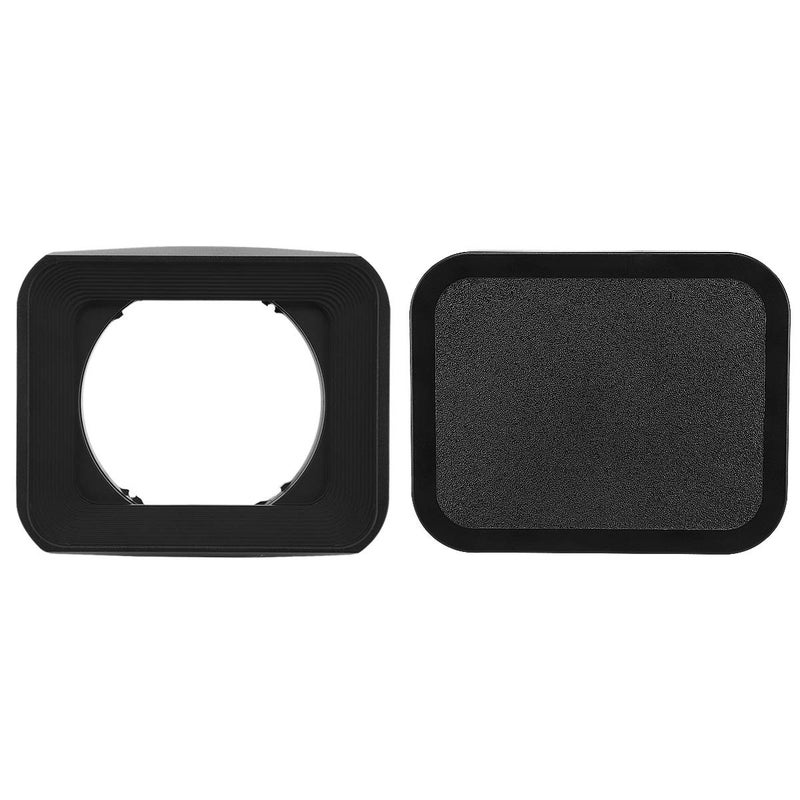 Haoge LH-S35B Bayonet Square Metal Lens Hood Shade with Cap for Sony Sonnar T FE 35mm F2.8 ZA SEL35F28Z and Sonnar T FE 55mm F1.8 ZA SEL55F18Z Lens - Image 1